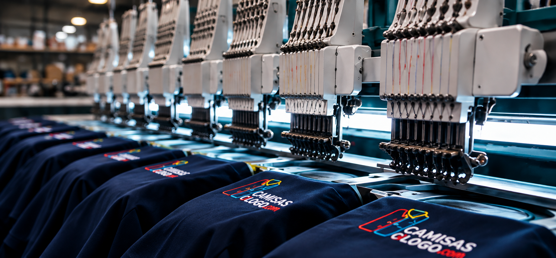 Capacidad industrial de Camisas con Logo
